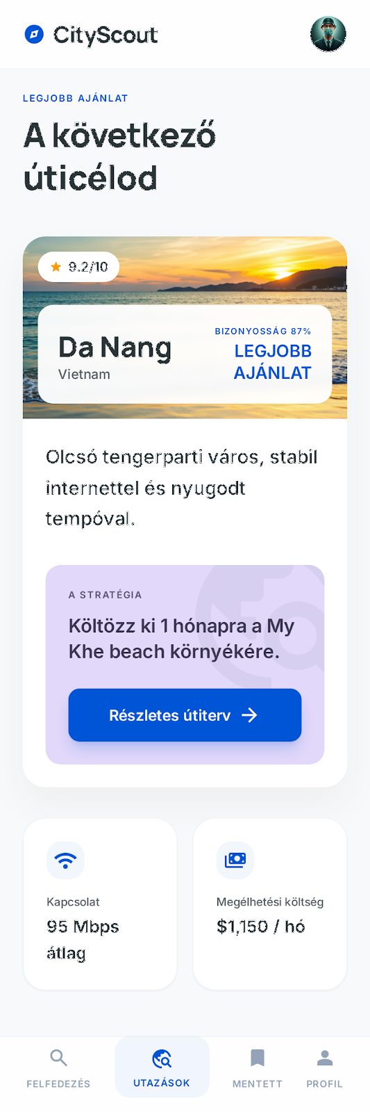 CityScout – Da Nang döntés
